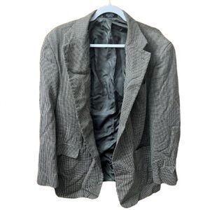 Vintage Oscar de la Renta Houndstooth Blazer